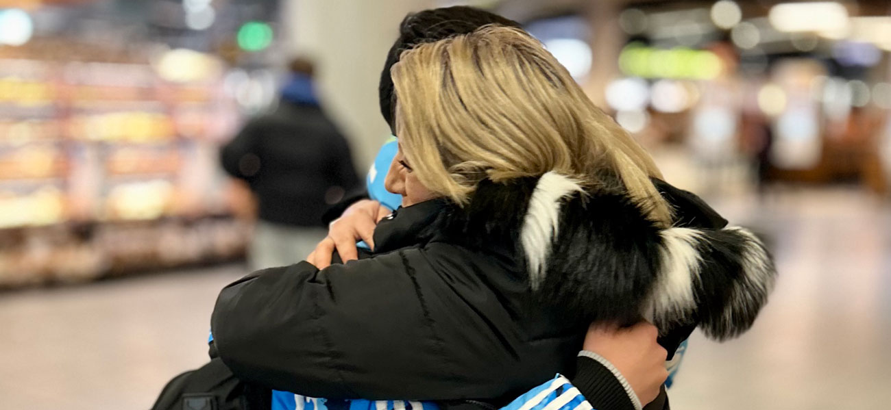 mother reunited with her son -Mileage Fund 