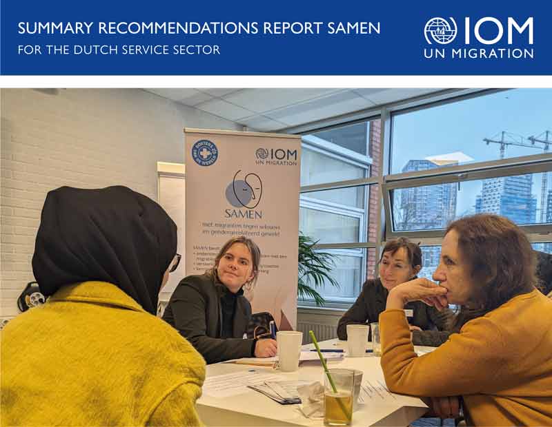 SUMMARY RECOMMENDATIONS REPORT SAMEN FOR THE DUTCH SERVICE SECTOR 1